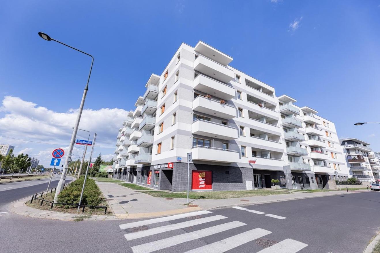 Fajny Apartament Z Parkingiem, Obok Metra. Варшава Екстер'єр фото